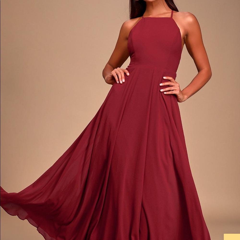 Lulus maxi dress